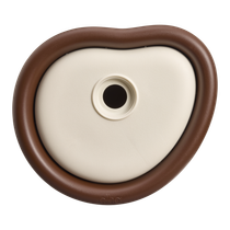 organic bird house 25cm marrone castagna